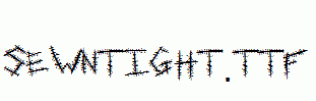 SewnTight.ttf