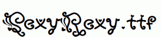 SexyRexy.ttf