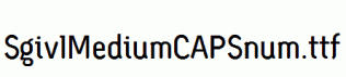 Sgiv1MediumCAPSnum.ttf