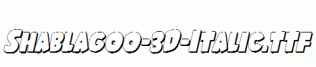 Shablagoo-3D-Italic.ttf