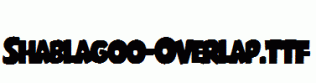 Shablagoo-Overlap.ttf