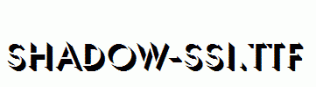 Shadow-SSi.ttf