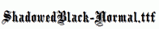 ShadowedBlack-Normal.ttf
