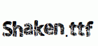 Shaken.ttf