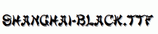 Shanghai-Black.ttf