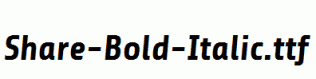 Share-Bold-Italic.ttf