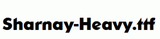Sharnay-Heavy.ttf