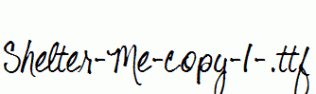 Shelter-Me-copy-1-.ttf