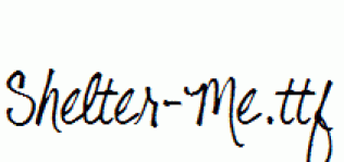 Shelter-Me.ttf