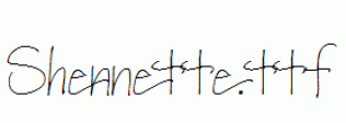 Shennette.ttf