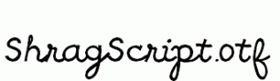 ShragScript.otf