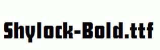 Shylock-Bold.ttf