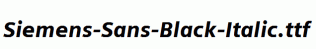 Siemens-Sans-Black-Italic.ttf
