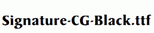 Signature-CG-Black.ttf