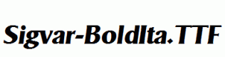 Sigvar-BoldIta.ttf