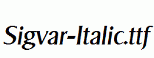 Sigvar-Italic.ttf