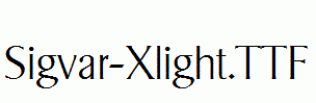 Sigvar-Xlight.ttf