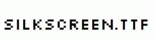 Silkscreen.ttf