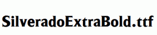 SilveradoExtraBold.ttf