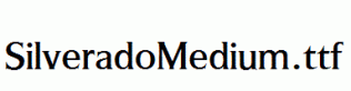 SilveradoMedium.ttf