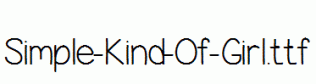 Simple-Kind-Of-Girl.ttf