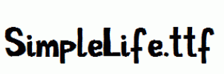 SimpleLife.ttf
