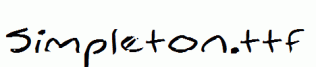 Simpleton.ttf