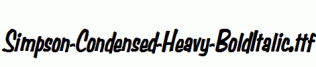 Simpson-Condensed-Heavy-BoldItalic.ttf