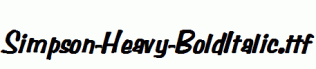 Simpson-Heavy-BoldItalic.ttf