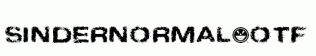 SinderNormal.otf