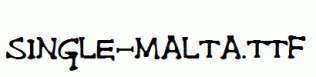 Single-Malta.ttf