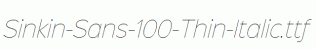 Sinkin-Sans-100-Thin-Italic.ttf