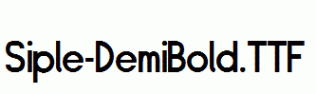 Siple-DemiBold.ttf