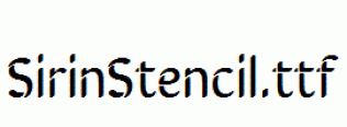 SirinStencil.ttf