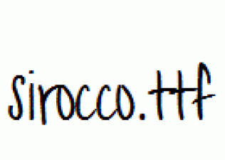 Sirocco.ttf