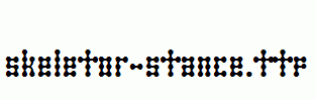 Skeletor-Stance.ttf