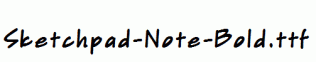 Sketchpad-Note-Bold.ttf