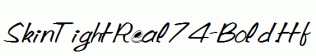 SkinTightReal74-Bold.ttf