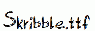 Skribble.ttf