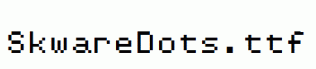 SkwareDots.ttf