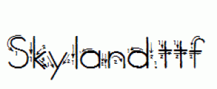 Skyland.ttf