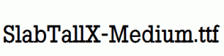 SlabTallX-Medium.ttf
