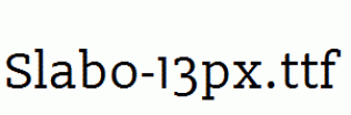 Slabo-13px.ttf