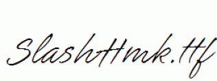 SlashHmk.ttf