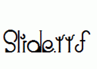 Slide.ttf