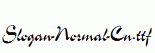 Slogan-Normal-Cn.ttf