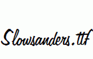 Slowsanders.ttf