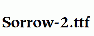 Sorrow-2.ttf