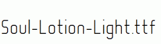 Soul-Lotion-Light.ttf