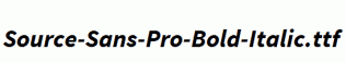 Source-Sans-Pro-Bold-Italic.ttf